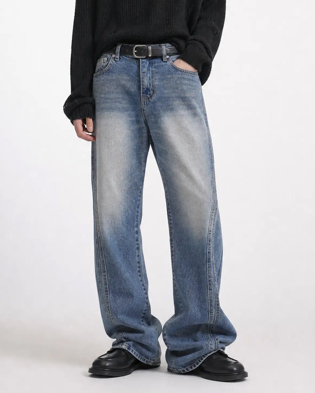 (UNISEX) Vintage Flare Denim Pants