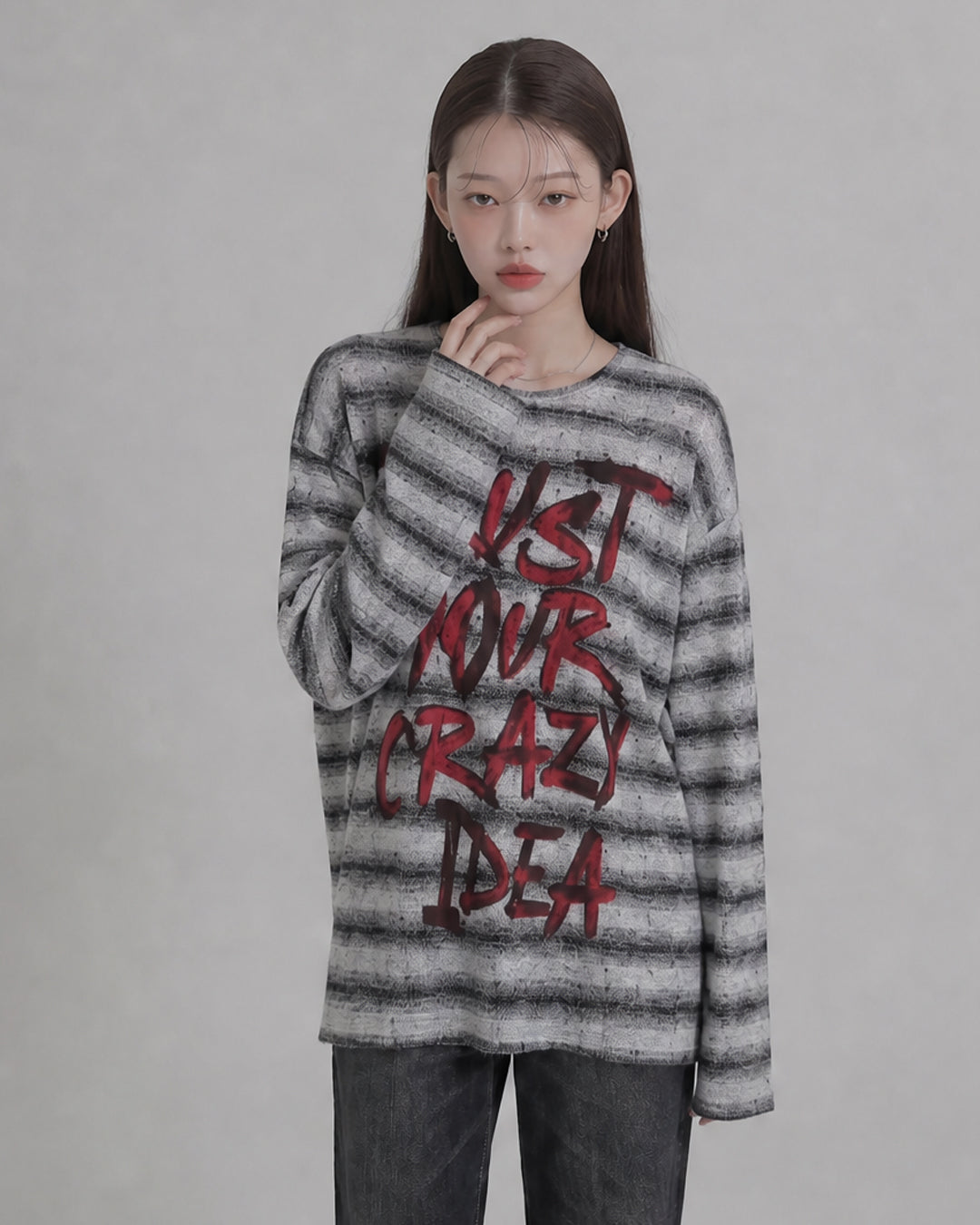 (UNISEX) Trust Stripe Knit