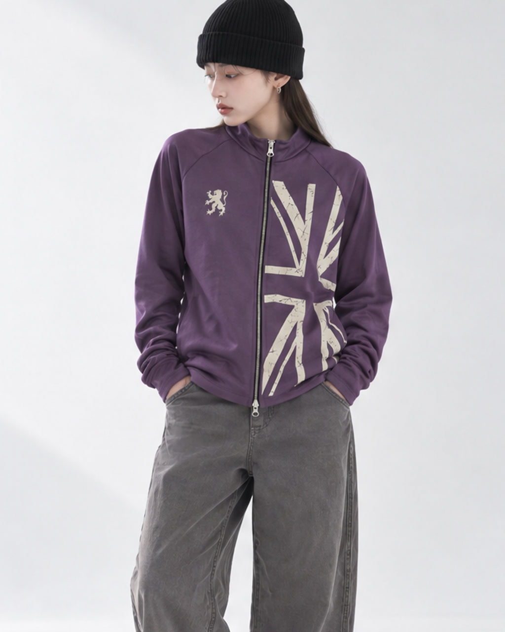 (UNISEX) England Jersey Zip Jacket
