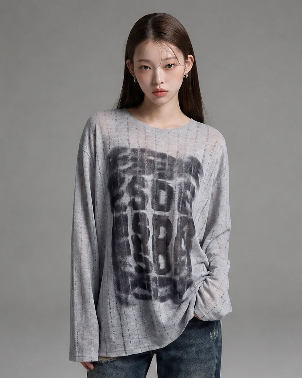 (UNISEX) ESDR Lettering Knit