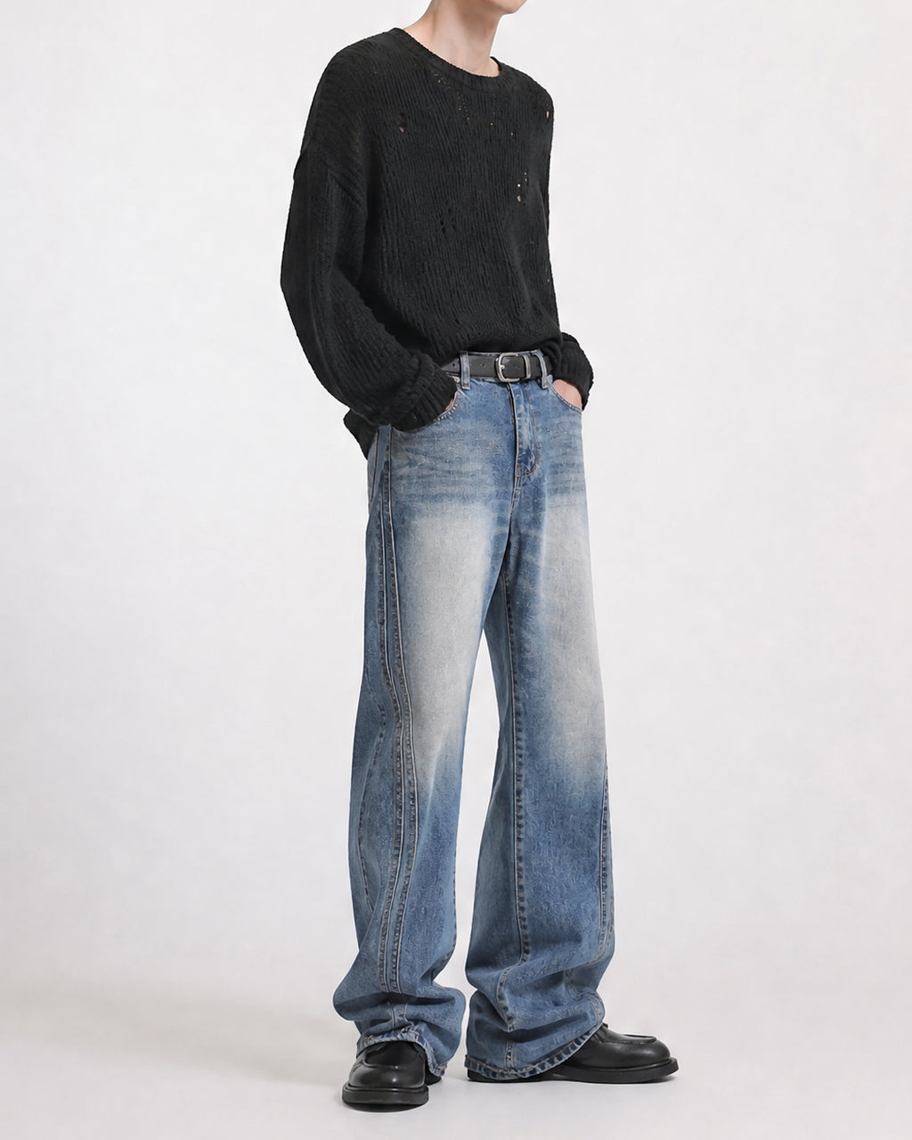 (UNISEX) Vintage Flare Denim Pants