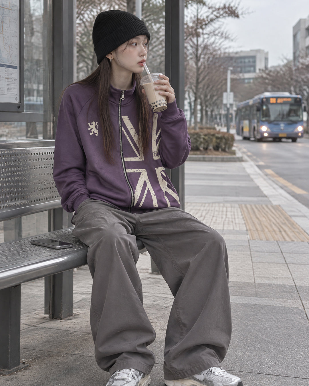 (UNISEX) England Jersey Zip Jacket