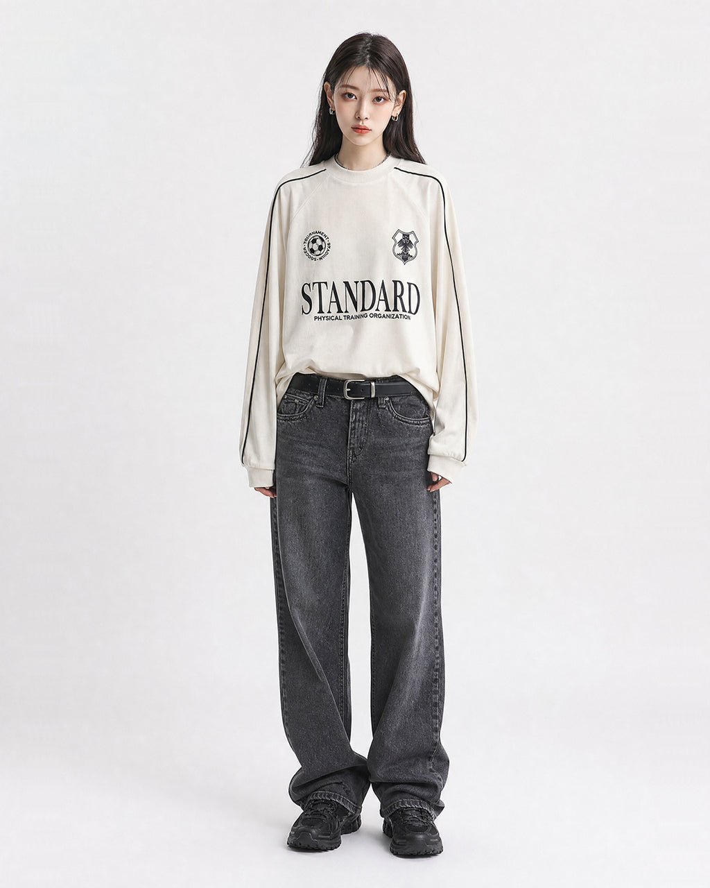 (UNISEX) Velvet Standard Long Sleeve
