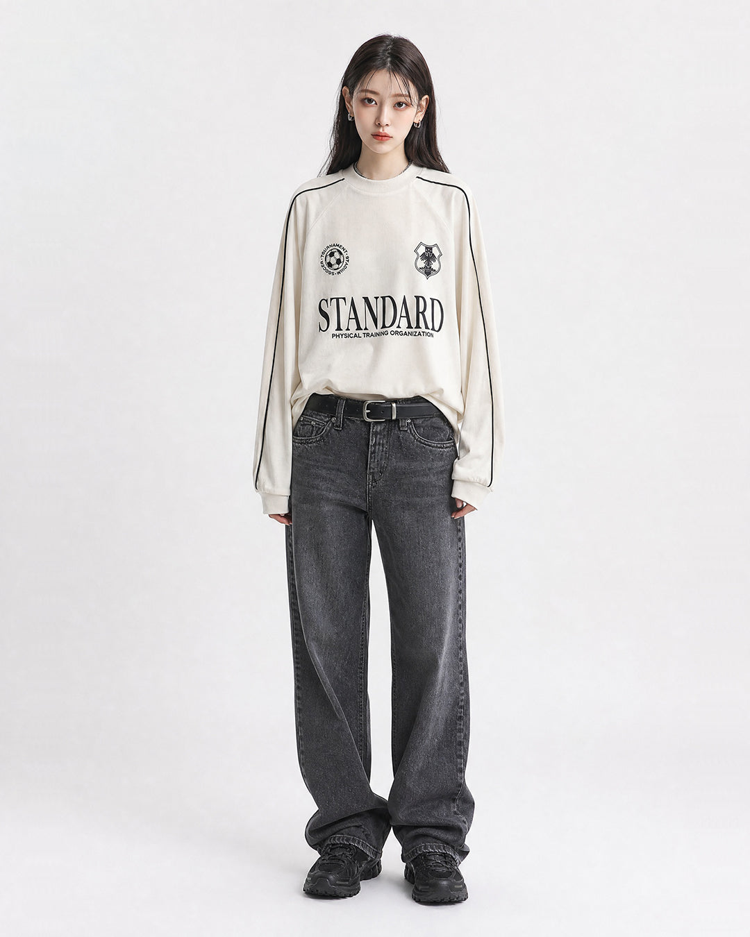 (UNISEX) Velvet Standard Long Sleeve
