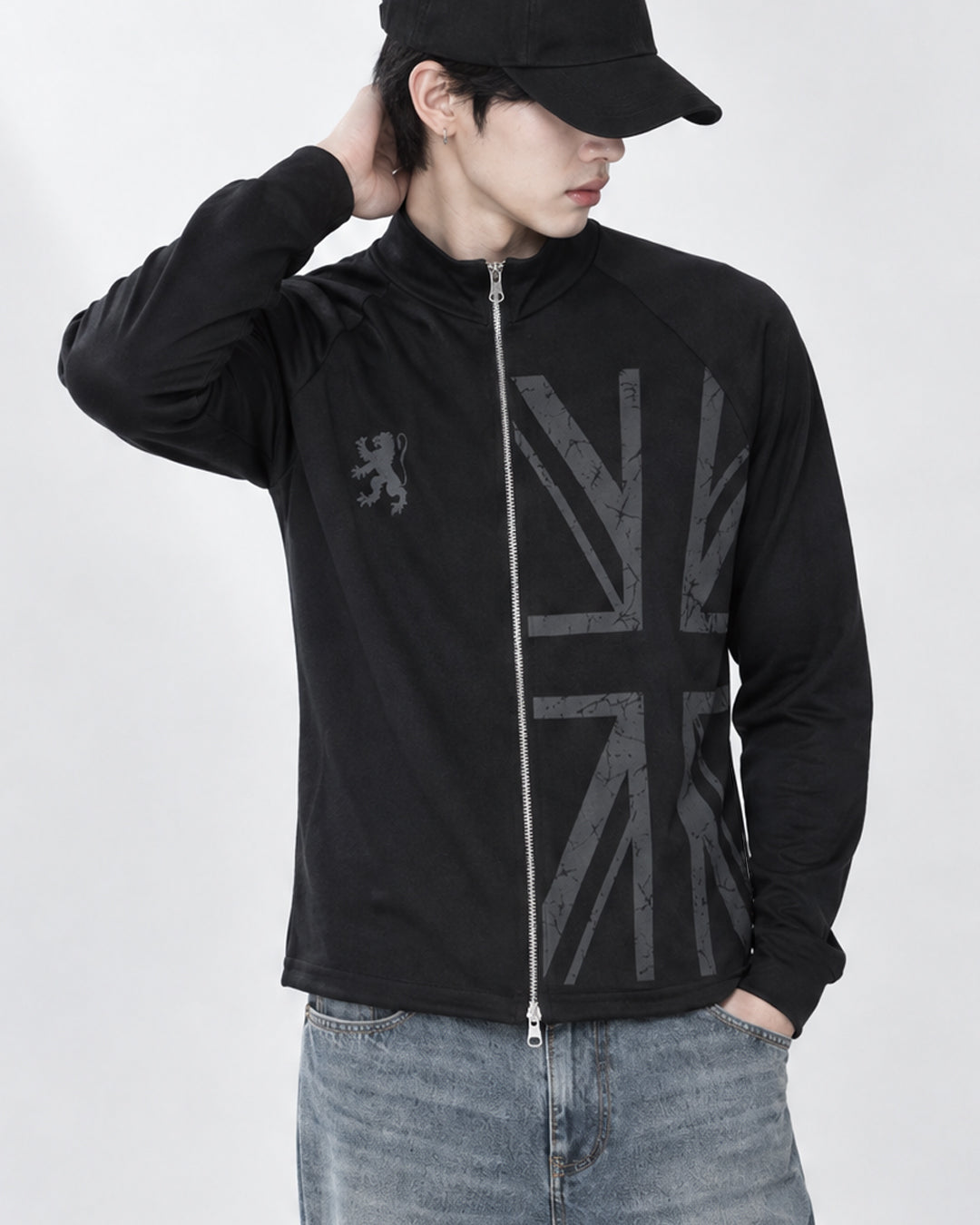 (UNISEX) England Jersey Zip Jacket