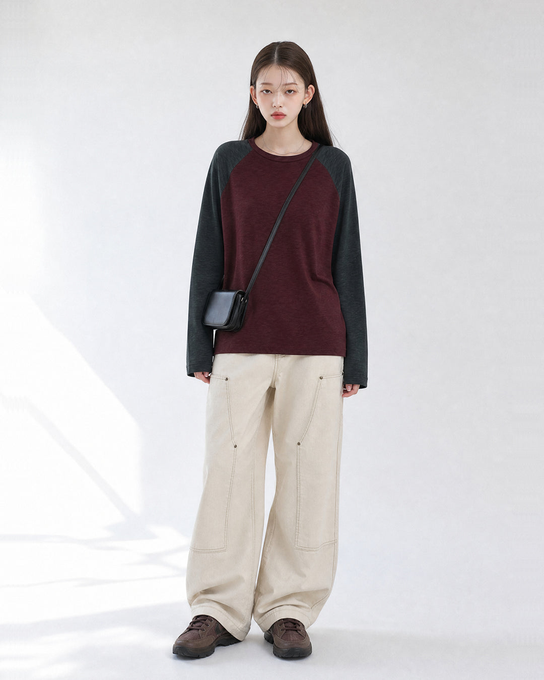 (UNISEX) Slub Raglan Long Sleeve