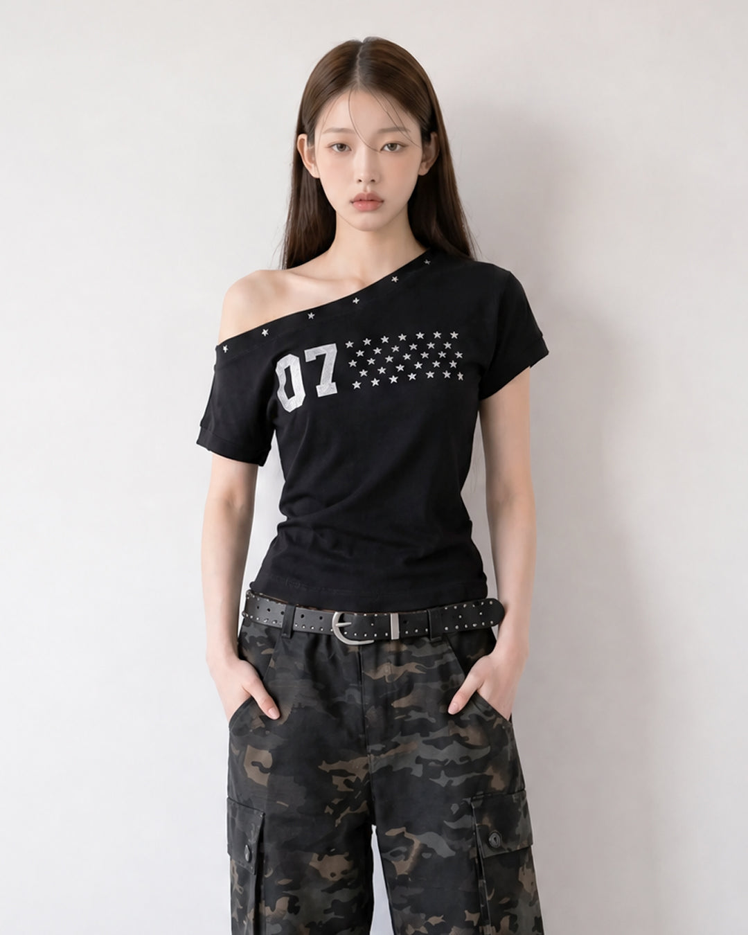 (W's) Studs One-off Tee