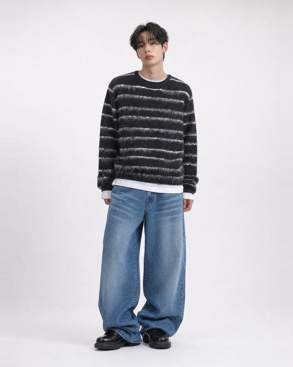 (UNISEX) Melony Brush Knit