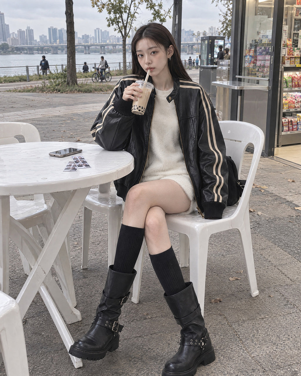 (UNISEX) Russell Rider Jacket