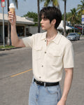 (M's) 2 Pocket Knit Cardigan