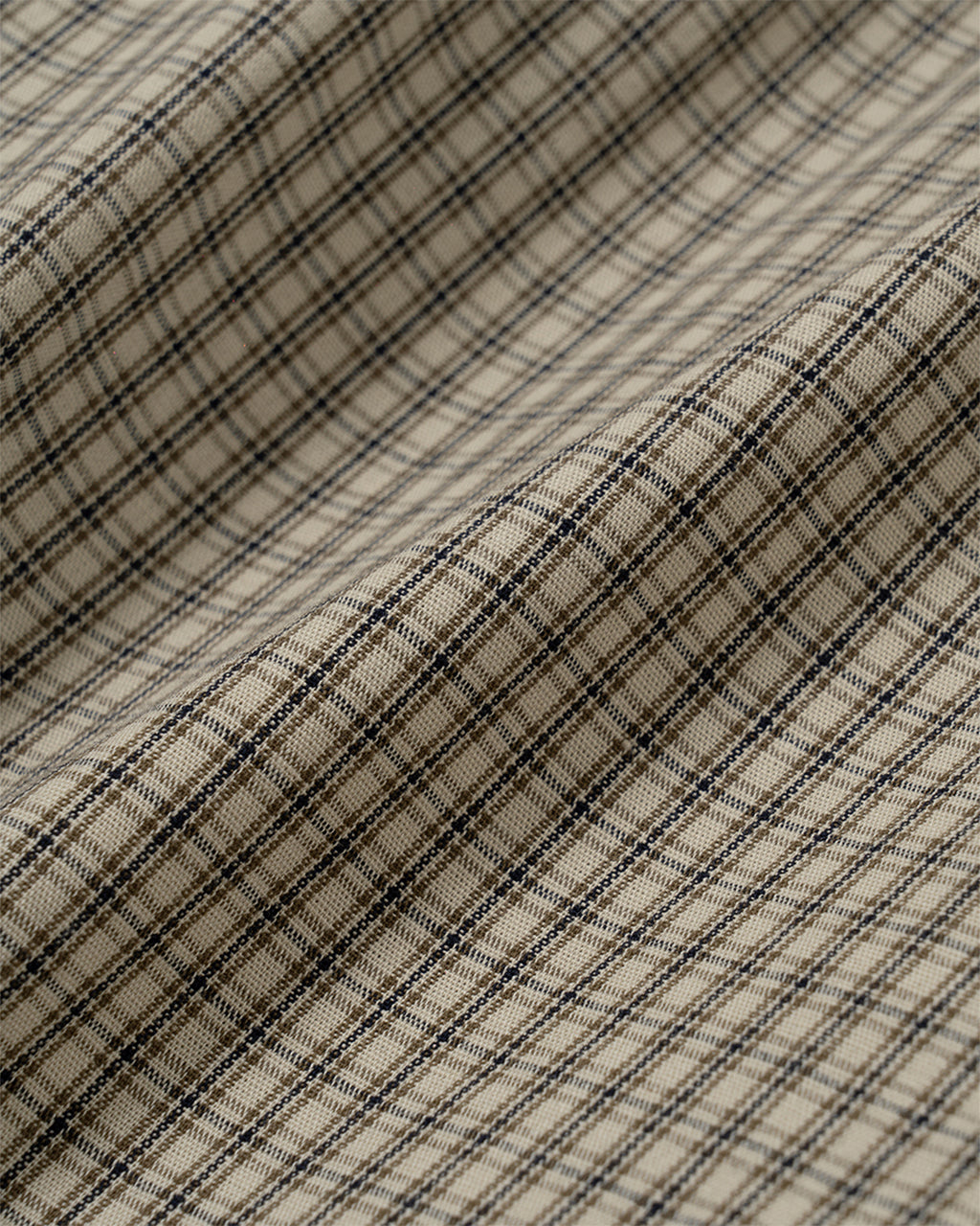 (UNISEX) Fireman Buckle Check Shirt