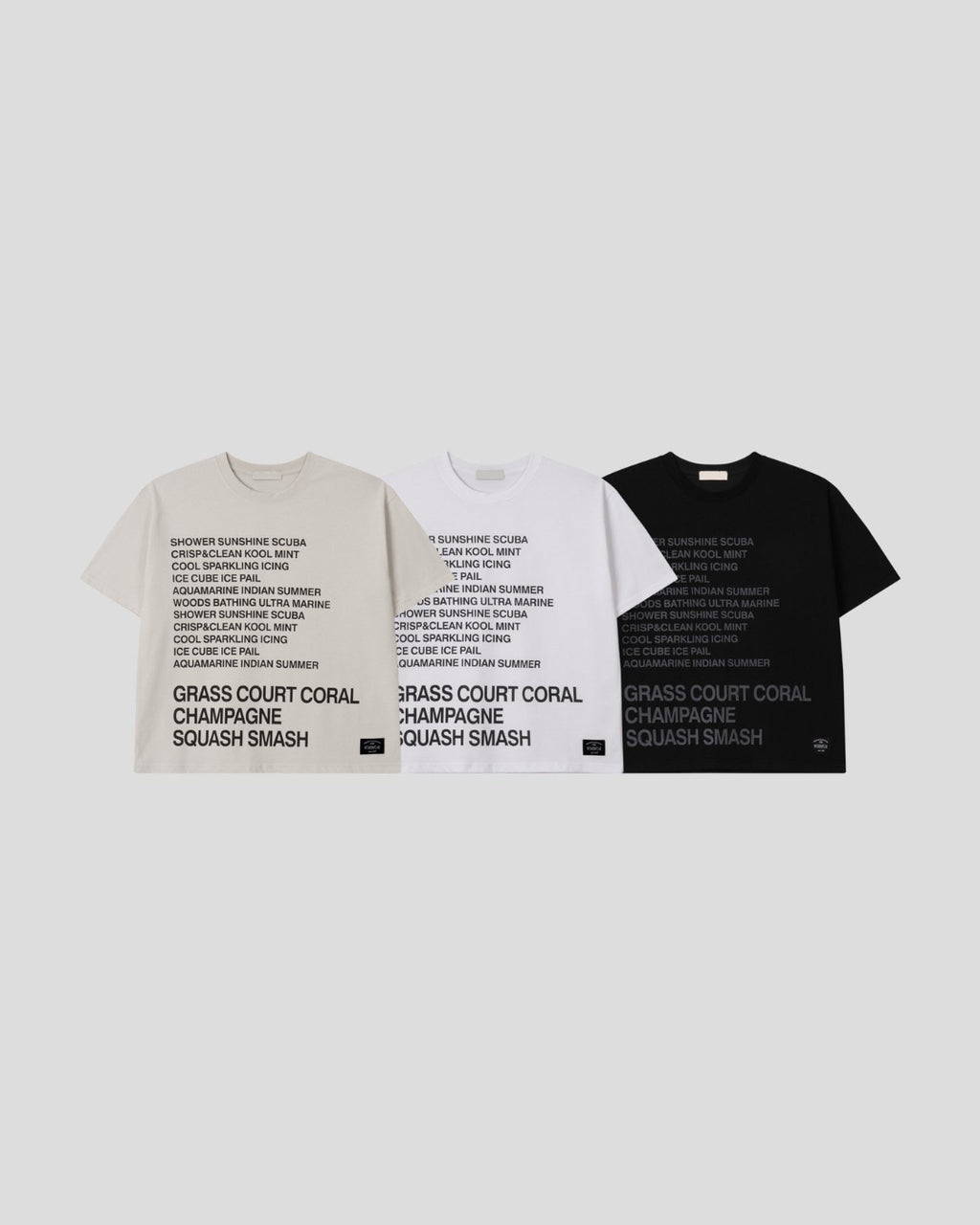 (UNISEX) Ss Slogan Over T-shirt