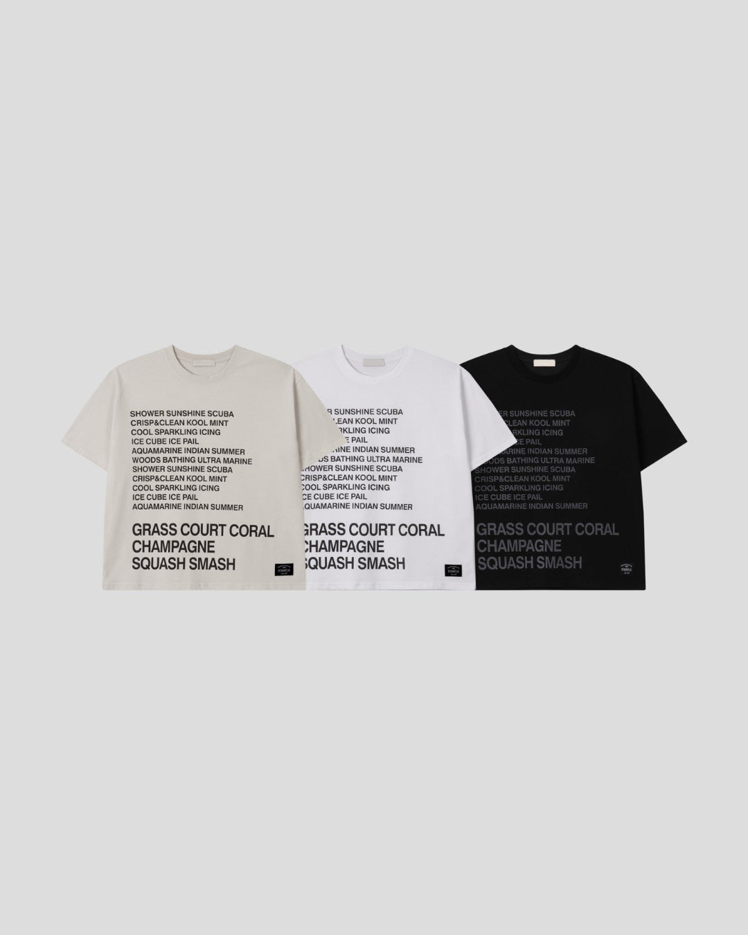 (UNISEX) Ss Slogan Over T-shirt