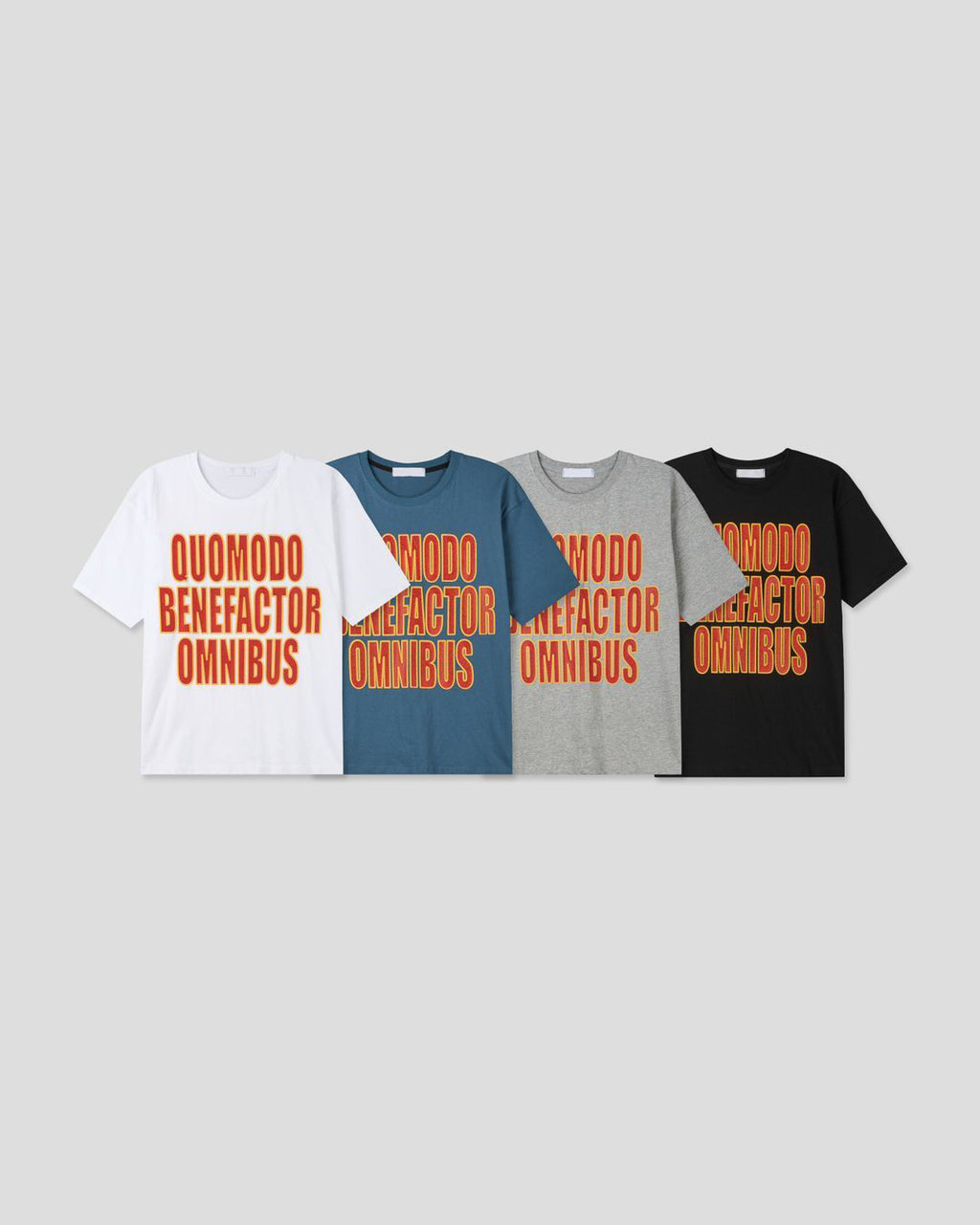 (UNISEX) Quomodo Embo Text Tee