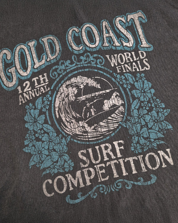 (UNISEX) Coast Pigment Box-fit T-shirt