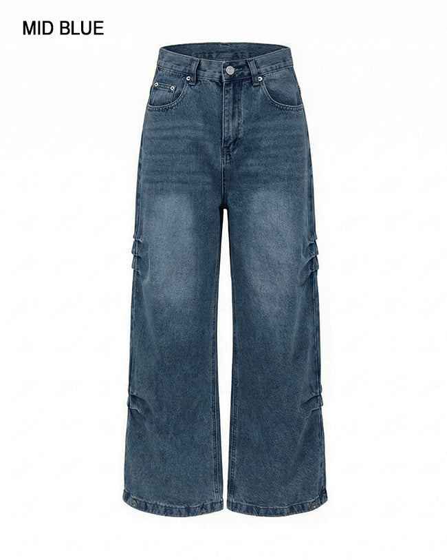 (W's) Side Rivet Denim