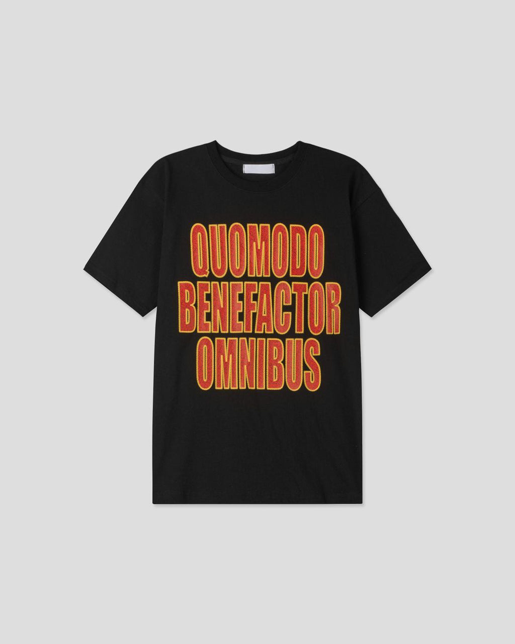 (UNISEX) Quomodo Embo Text Tee