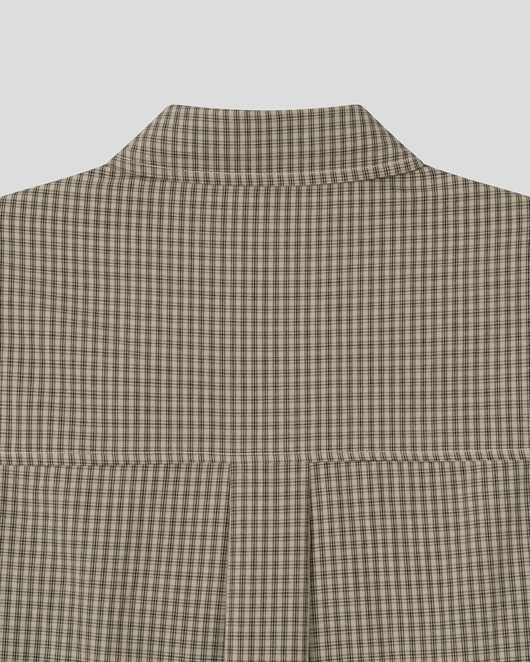 (UNISEX) Fireman Buckle Check Shirt