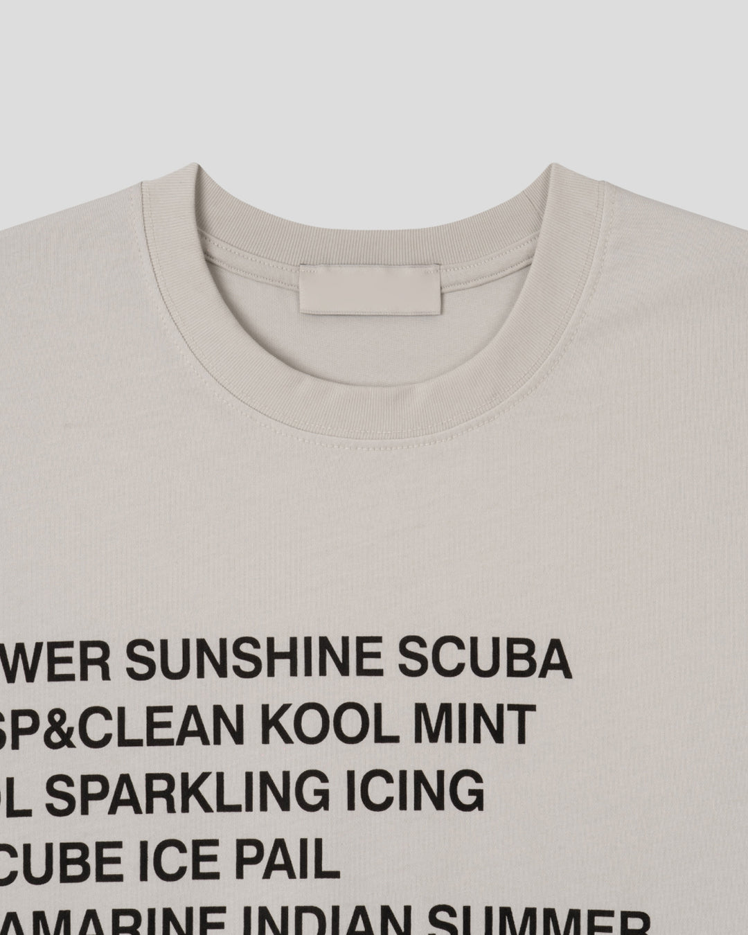 (UNISEX) Ss Slogan Over T-shirt