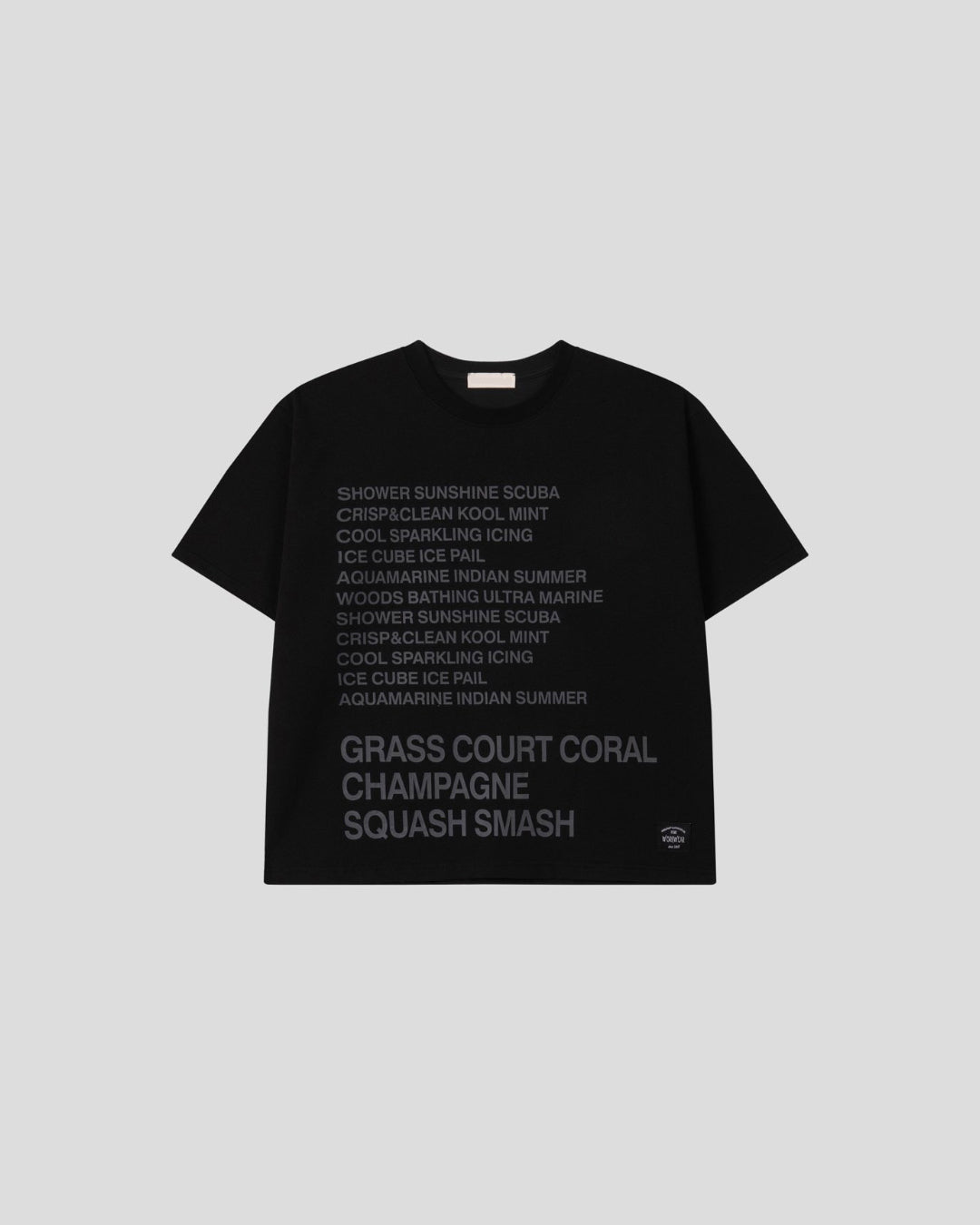 (UNISEX) Ss Slogan Over T-shirt
