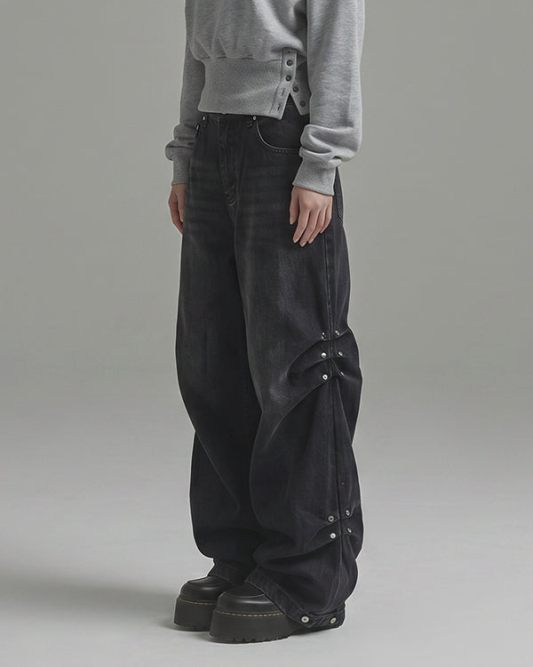 (W's) Side Rivet Denim