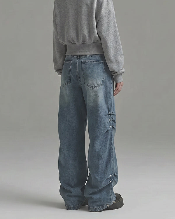 (W's) Side Rivet Denim