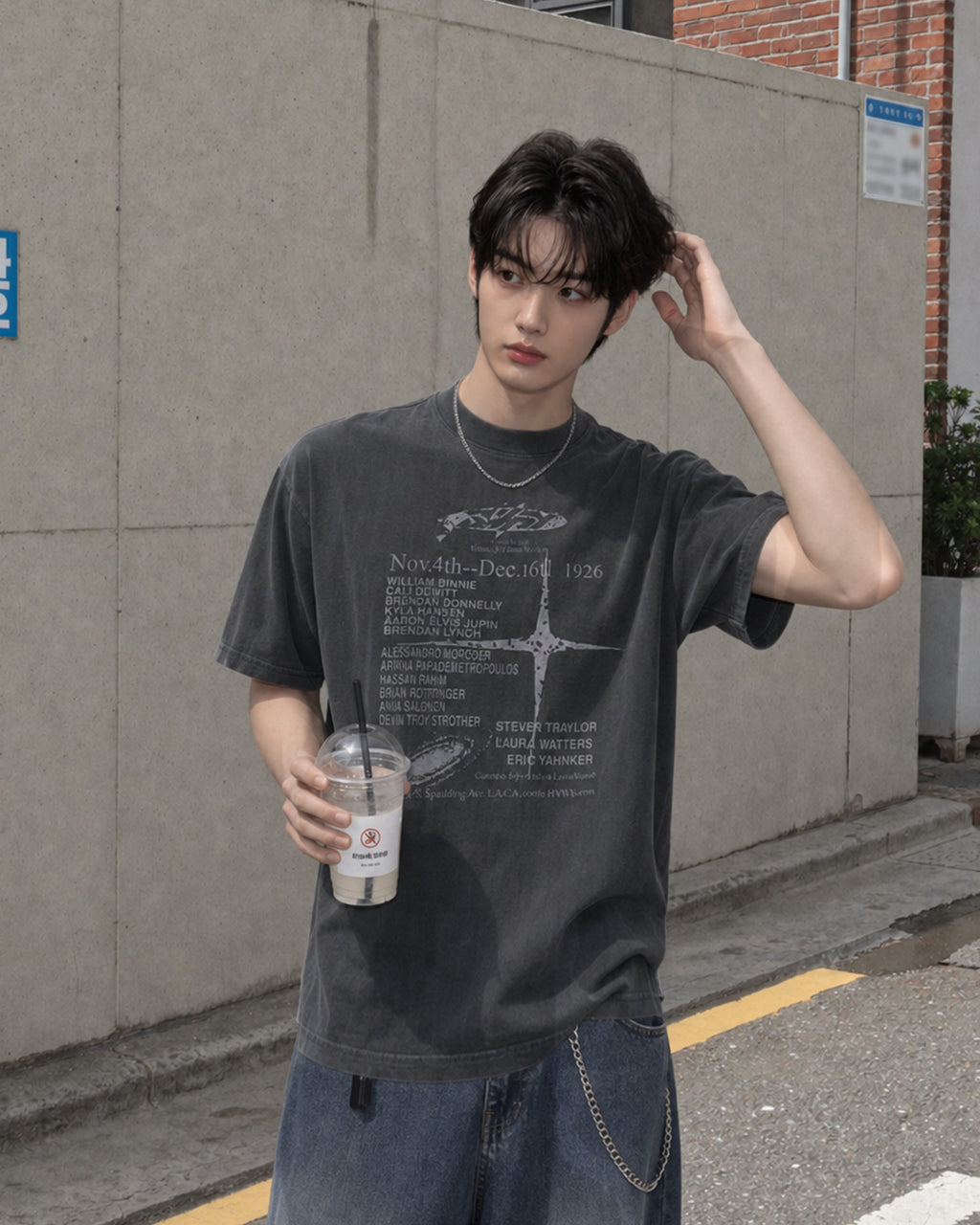 (UNISEX) Nov Pigment Tee