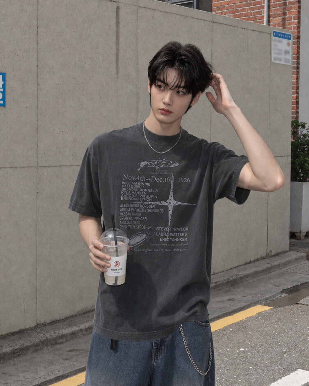 (UNISEX) Nov Pigment Tee