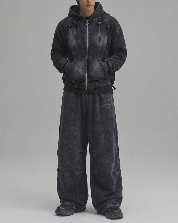 (UNISEX) Pigment Track Sweat Pants
