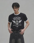 (M's) Yacht Muscle-fit Ringer T-shirt