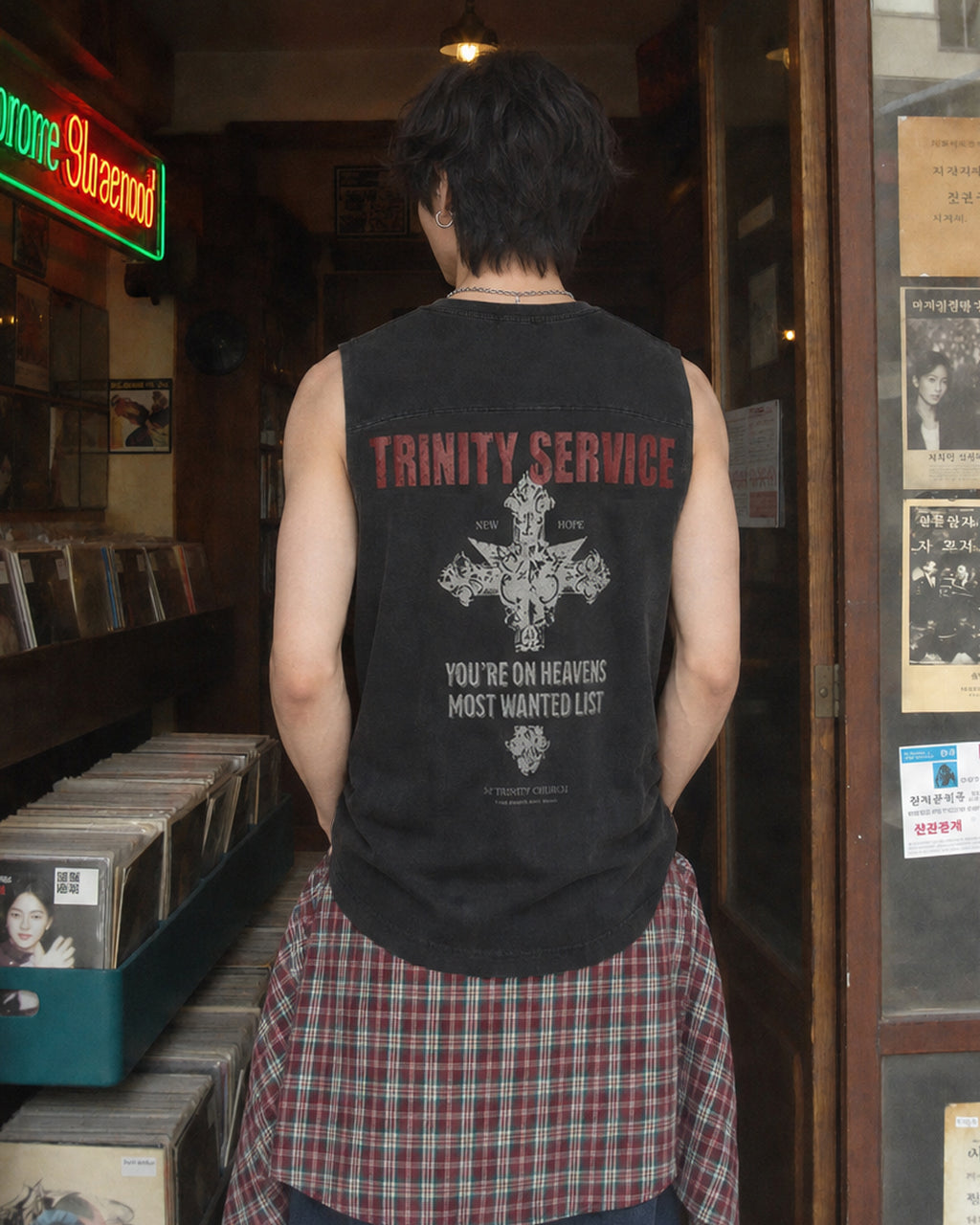 (M's) Trinity Pigment Sleevless