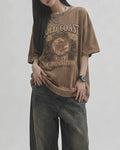 (UNISEX) Coast Pigment Box-fit T-shirt