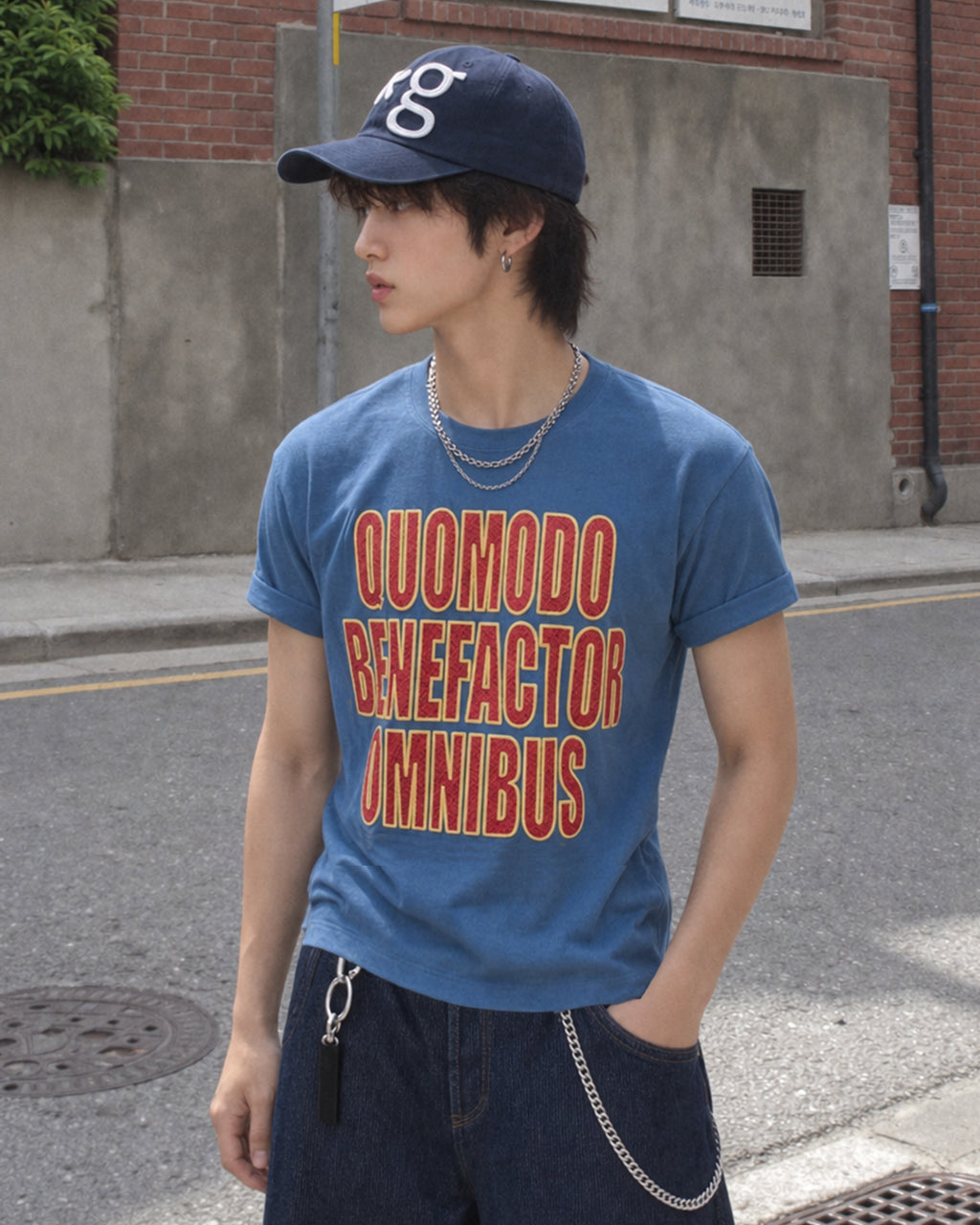 (UNISEX) Quomodo Embo Text Tee